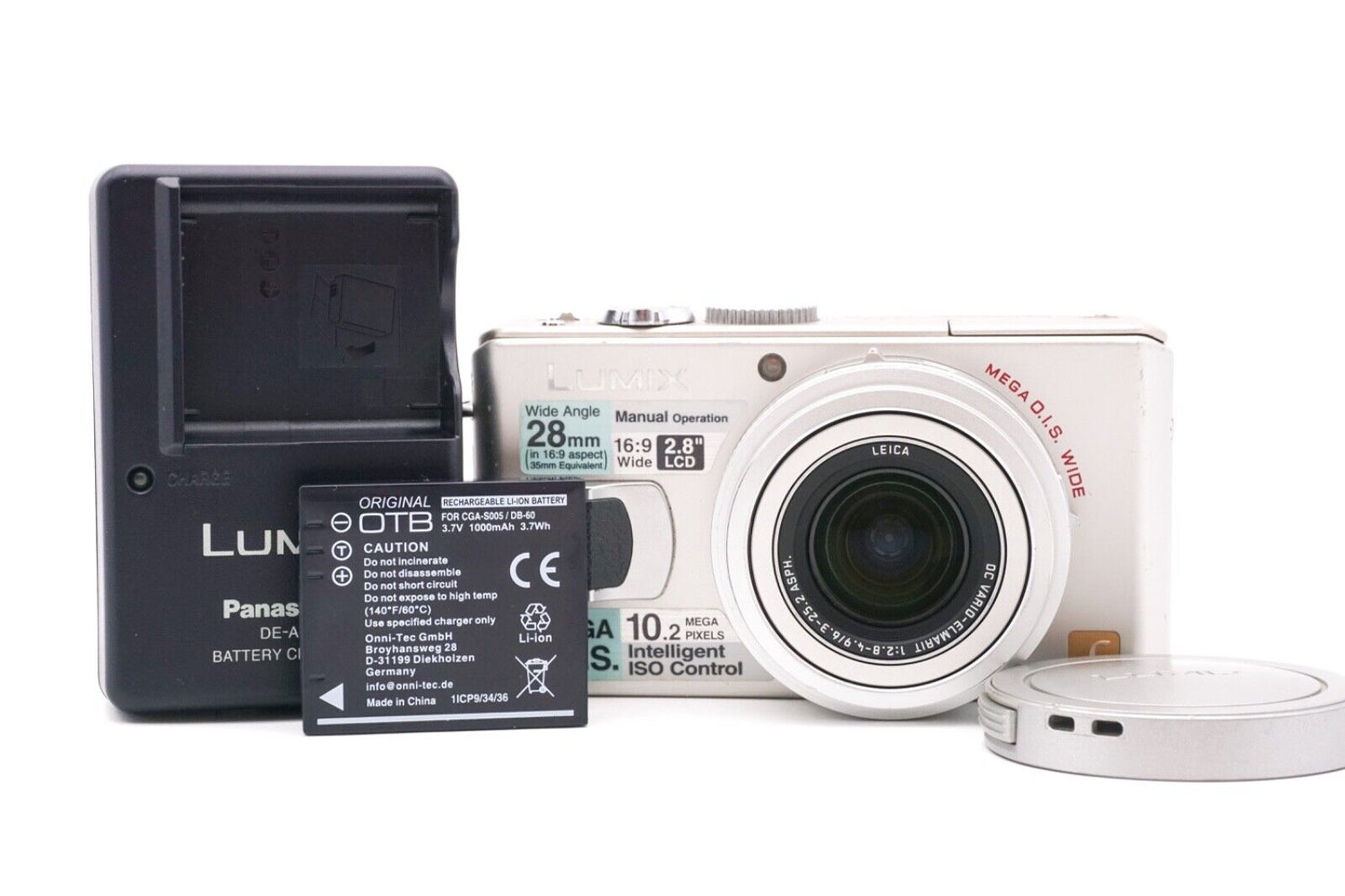 Panasonic Lumix DMC-LX2 Kamera Kompakt Digitalkamera Reisekamera - Refurbished