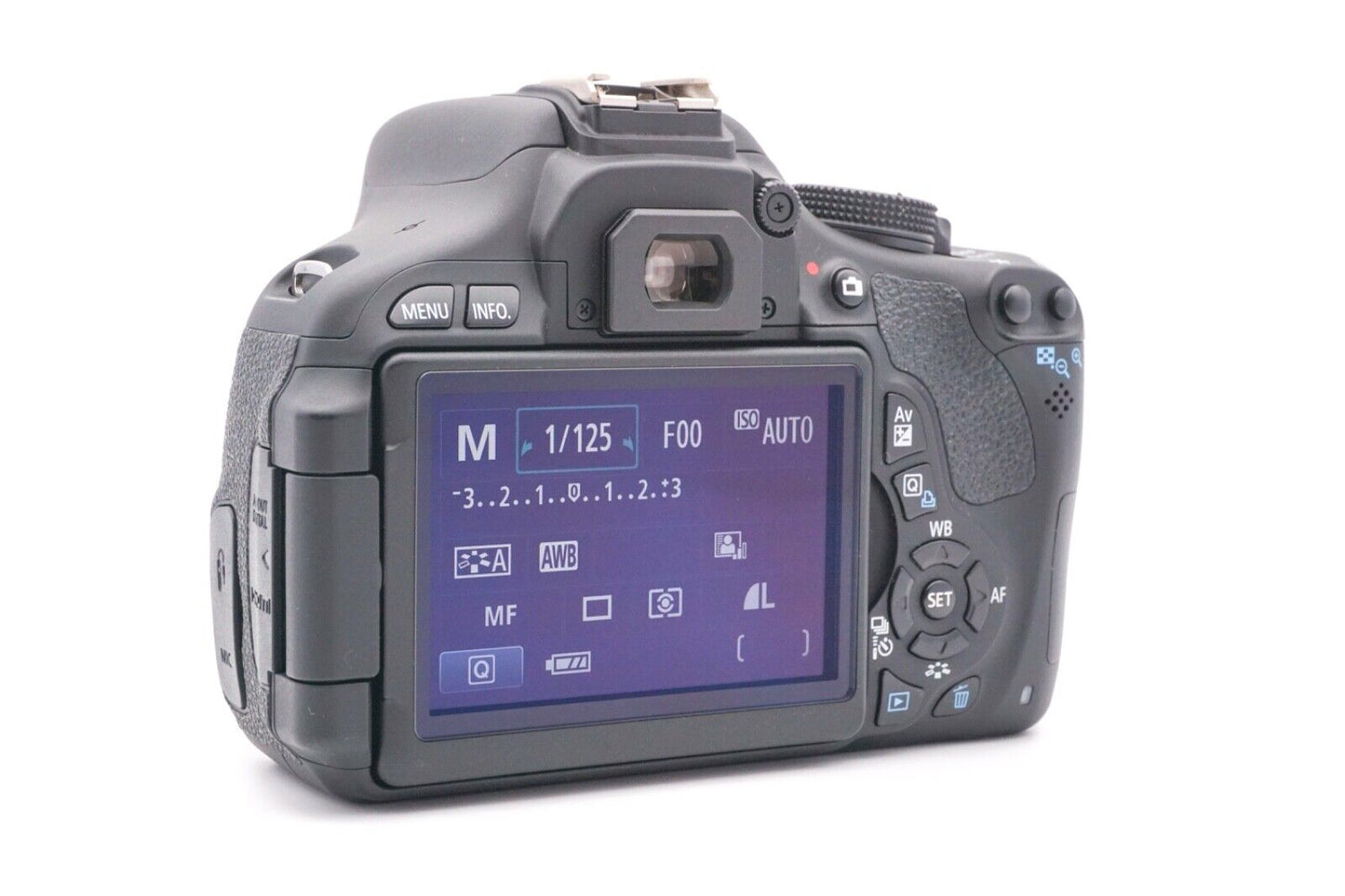 Canon EOS 600D Body Kamera Spiegelreflexkamera DSLR Gehäuse EF | Refurbished