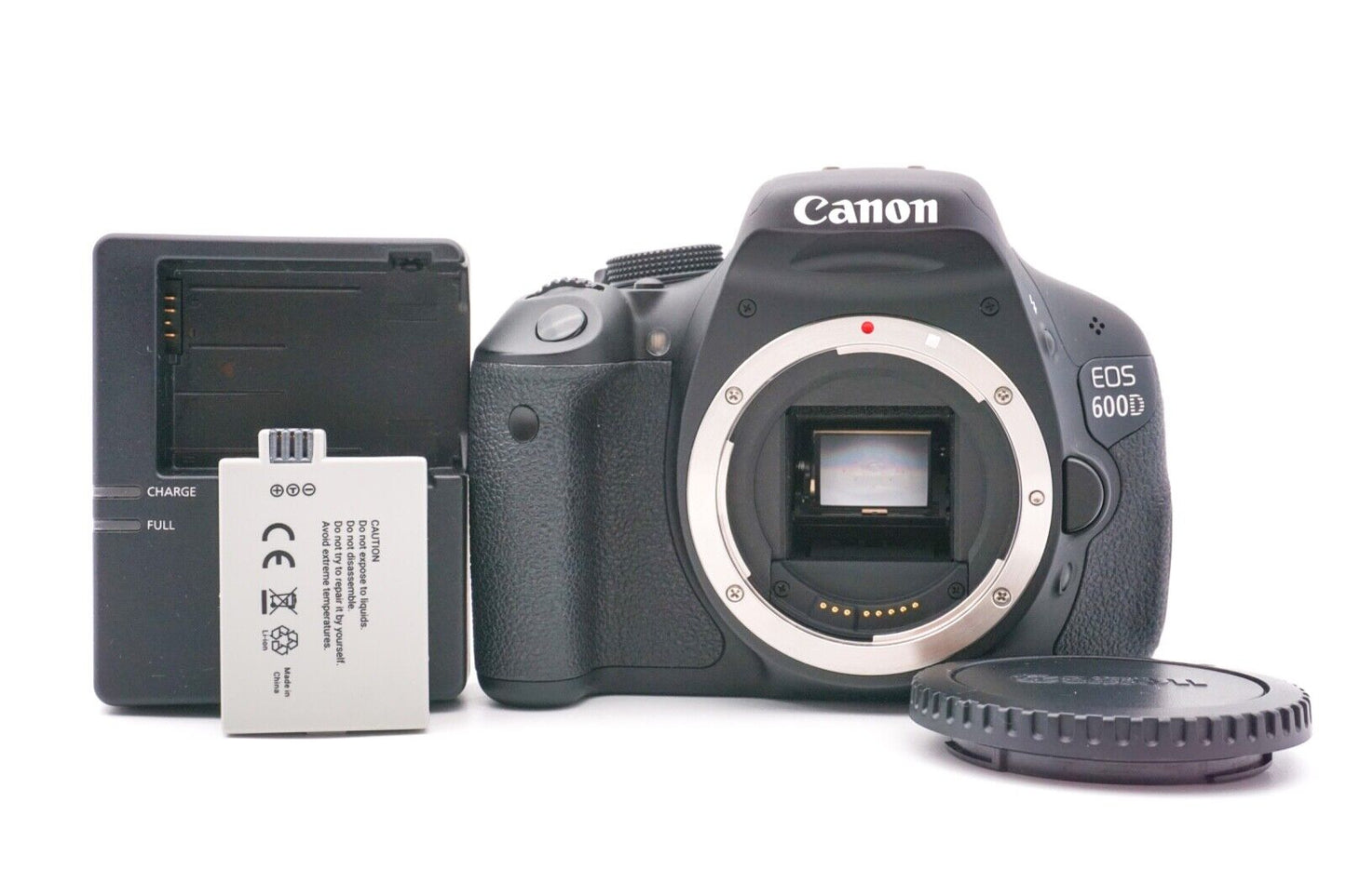 Canon EOS 600D Body Kamera Spiegelreflexkamera DSLR Gehäuse EF | Refurbished