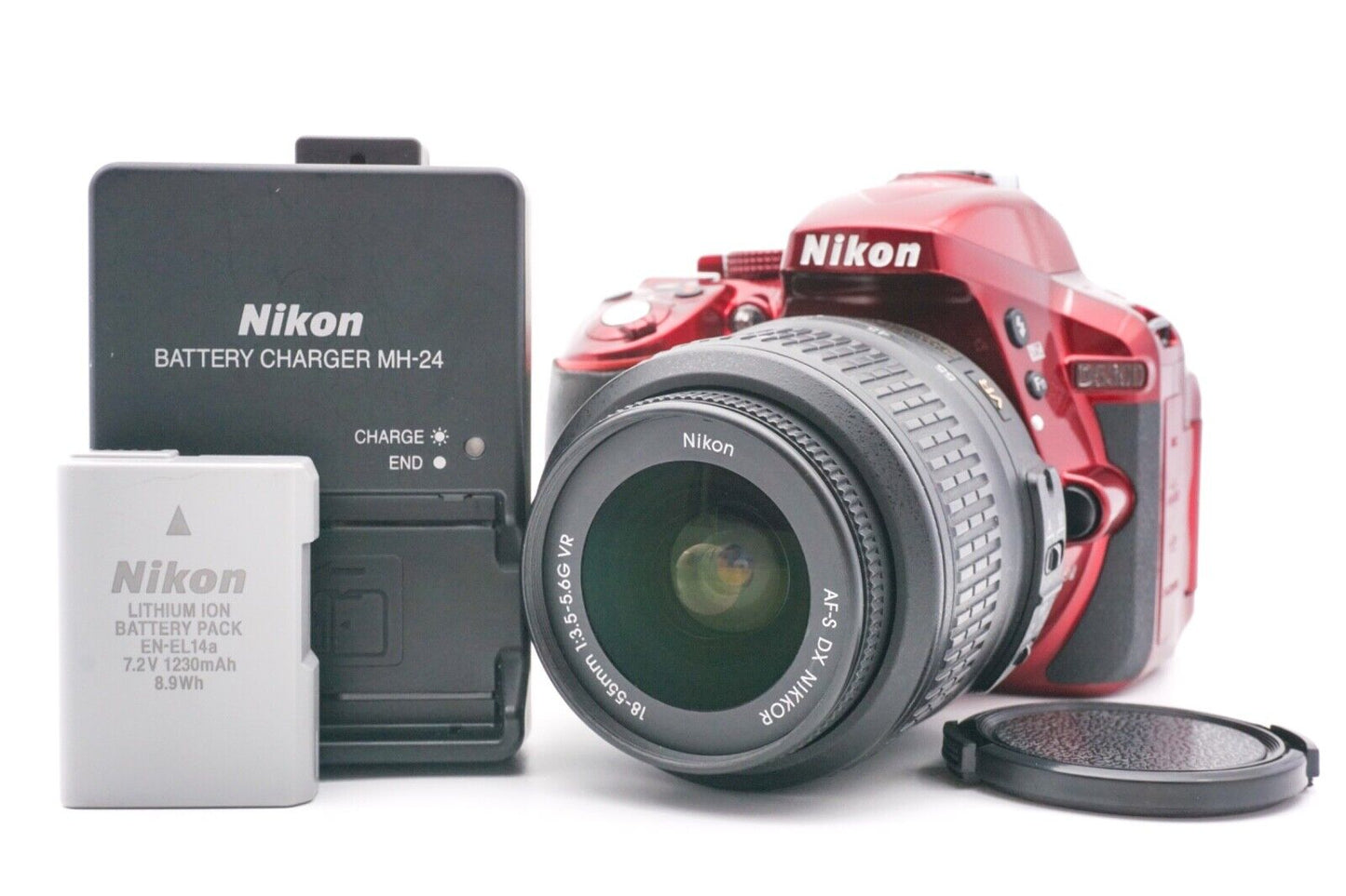Nikon D5300 Spiegelreflexkamera AF-S DX 18-55mm G VR Objektiv | Refurbished