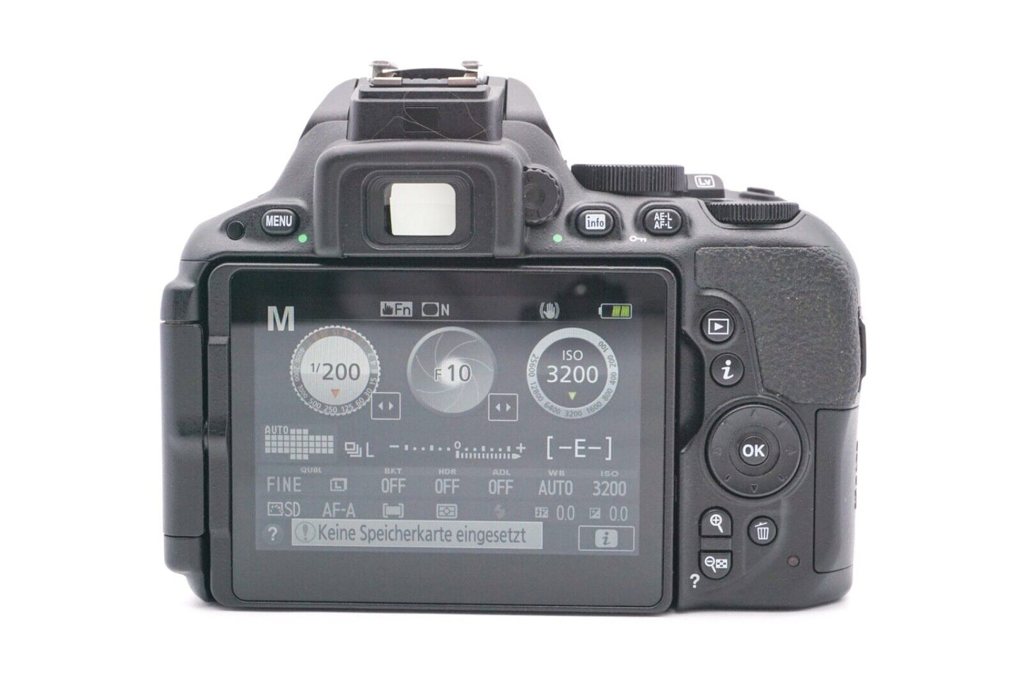 Nikon D5500 DSLR AF-P 18-55mm G VR Spiegelreflexkamera Digital | Refurbished