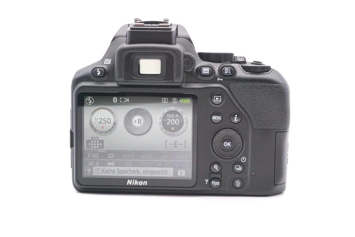Nikon D3500 + AF-P 18-55mm DX G Spiegelreflexkamera DSLR Kamera | Refurbished