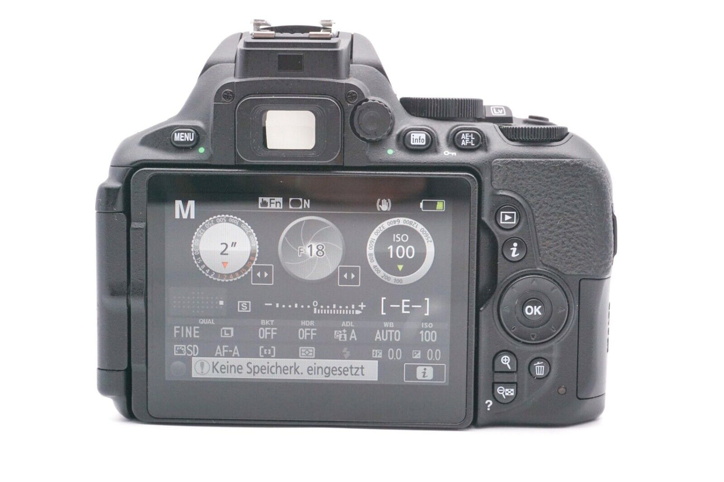 Nikon D5600 DSLR AF-P 18-55mm G VR Spiegelreflexkamera Digital | Refurbished