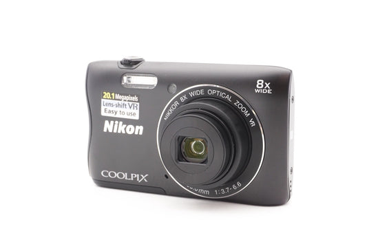 Nikon Coolpix S3700 Digitalkamera Kompaktkamera Kamera 8x Zoom – Refurbished