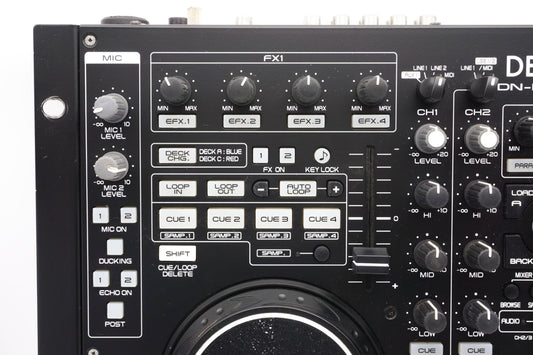Denon DN-MC6000 DJ Controller USB MIDI 4-Kanal Mixer – Refurbished