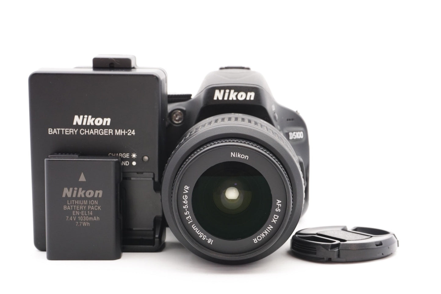 Nikon D5100 Digitalkamera + AF-S 18-55mm G VR Spiegelreflex Kamera – Refurbished