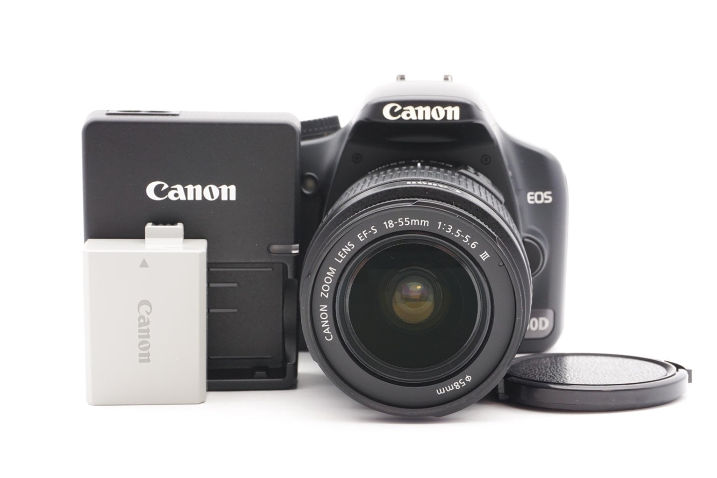 Canon EOS 450D DSLR Digitalkamera Kamera Kit 18-55mm III Objektiv – Refurbished