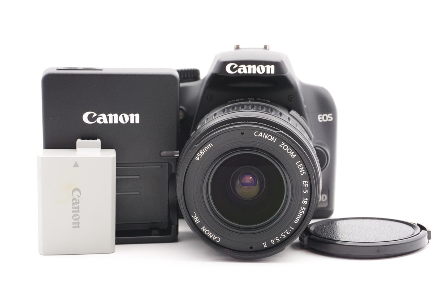 Canon EOS 1000D Digitalkamera Spiegelreflex Kamera + EF-S 18-55mm II Refurbished