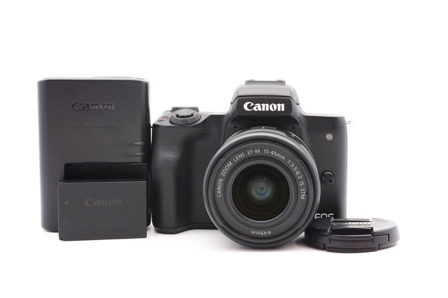 Canon EOS M50 Digitalkamera Systemkamera Kamera + EF-M 15-45mm STM – Refurbished