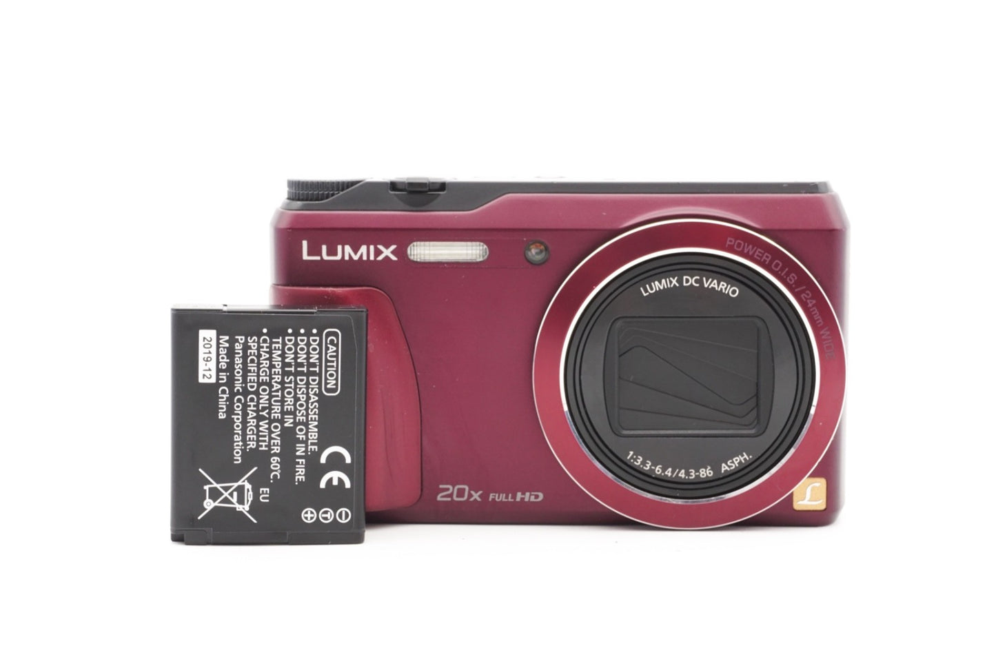 Panasonic Lumix TZ56 Digitalkamera Kompaktkamera Kamera 20x Zoom – Refurbished