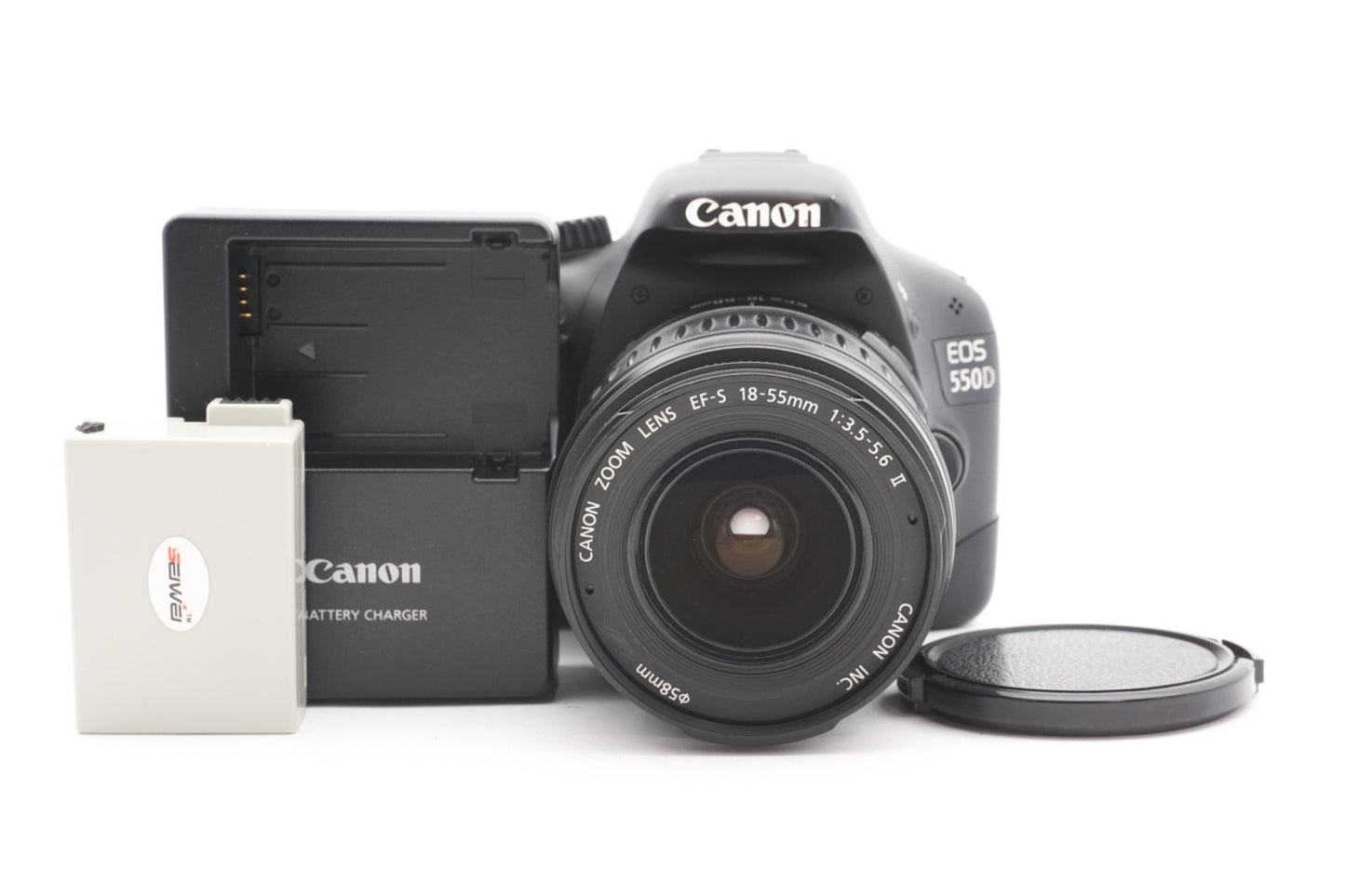 Canon EOS 550D DSLR Digitalkamera Kamera Kit 18-55mm Objektiv – Refurbished