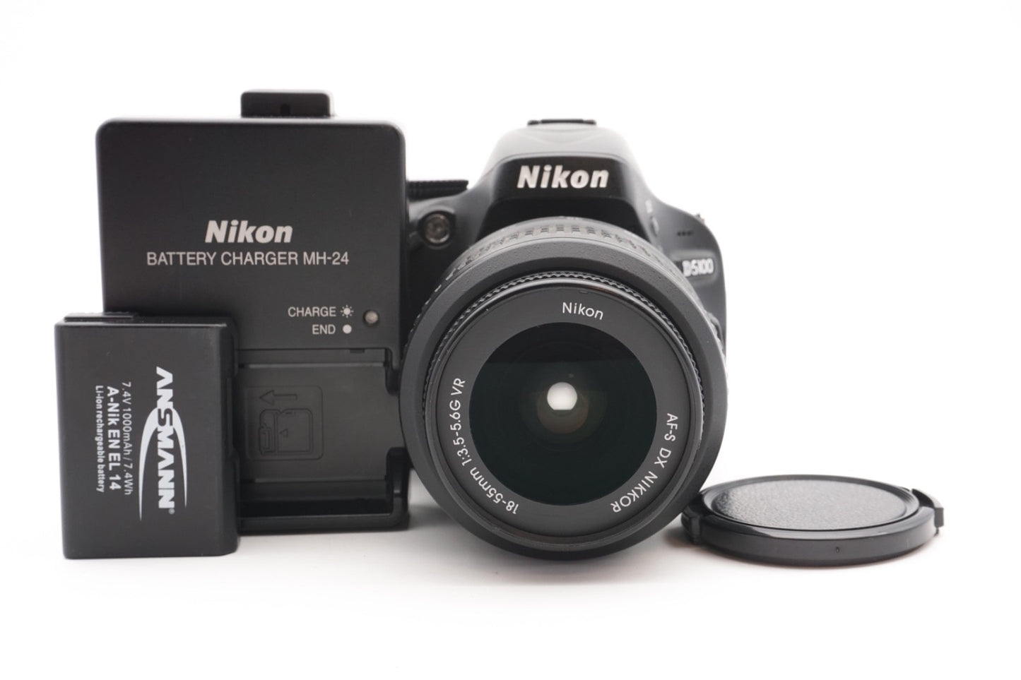 Nikon D5100 DSLR Digitalkamera Kamera Kit 18-55mm Objektiv – Refurbished