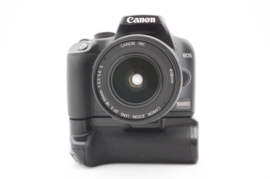 Canon EOS 1000D Digitalkamera + EF-S 18-55mm Kamera Spiegelreflex - Refurbished