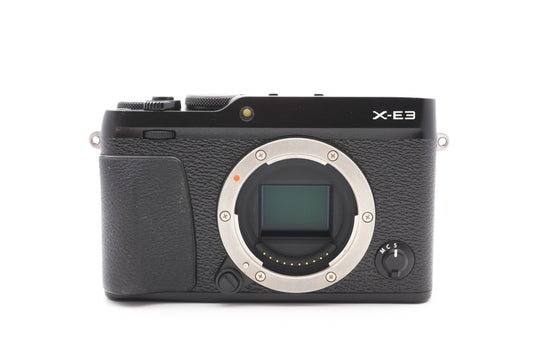 Fujifilm X-E3 Digitalkamera Body spiegellose Kamera Fuji Schwarz - Refurbished