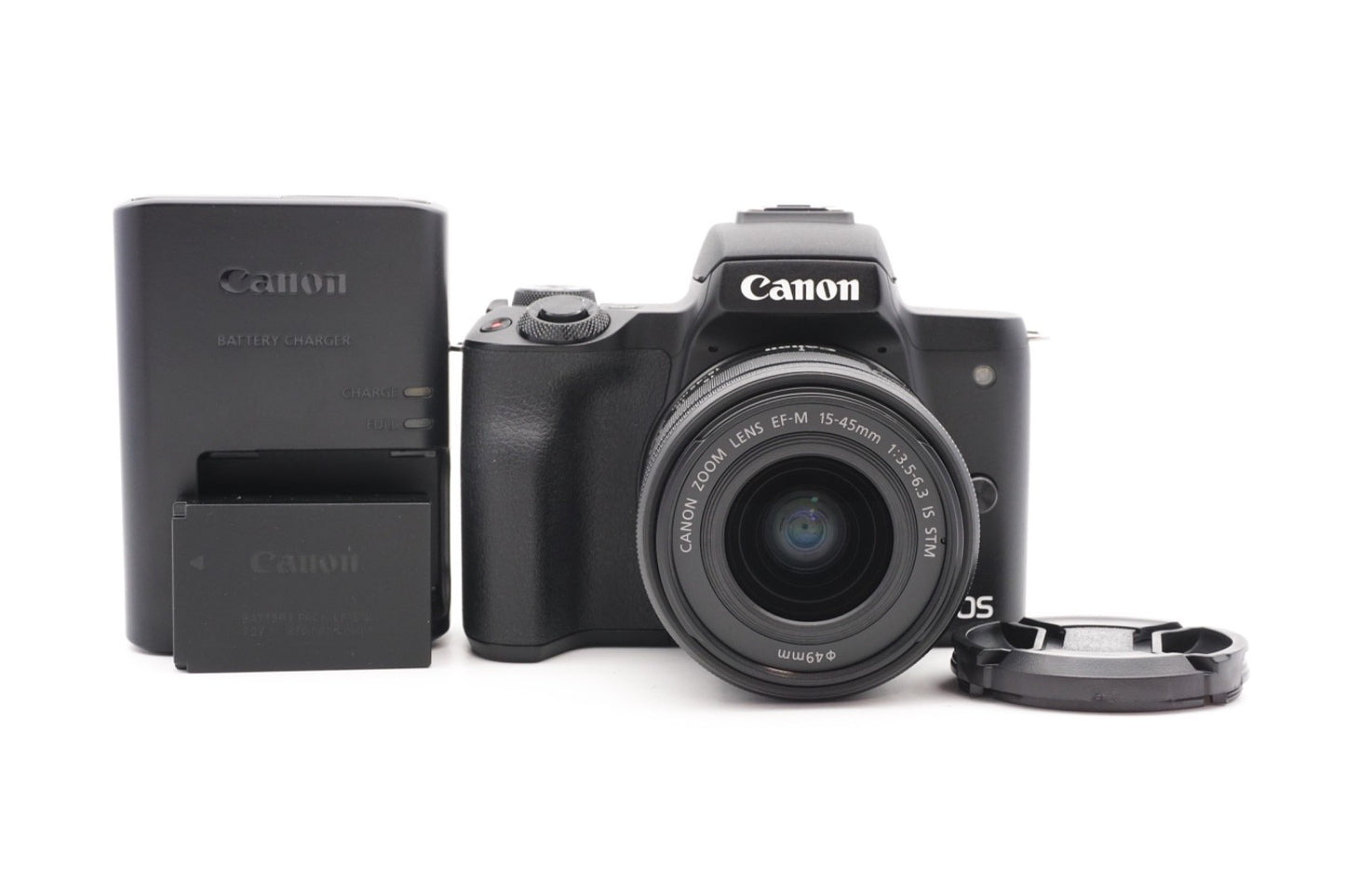 Canon EOS M50 Digitalkamera Systemkamera Kamera + EF-M 15-45mm STM – Refurbished
