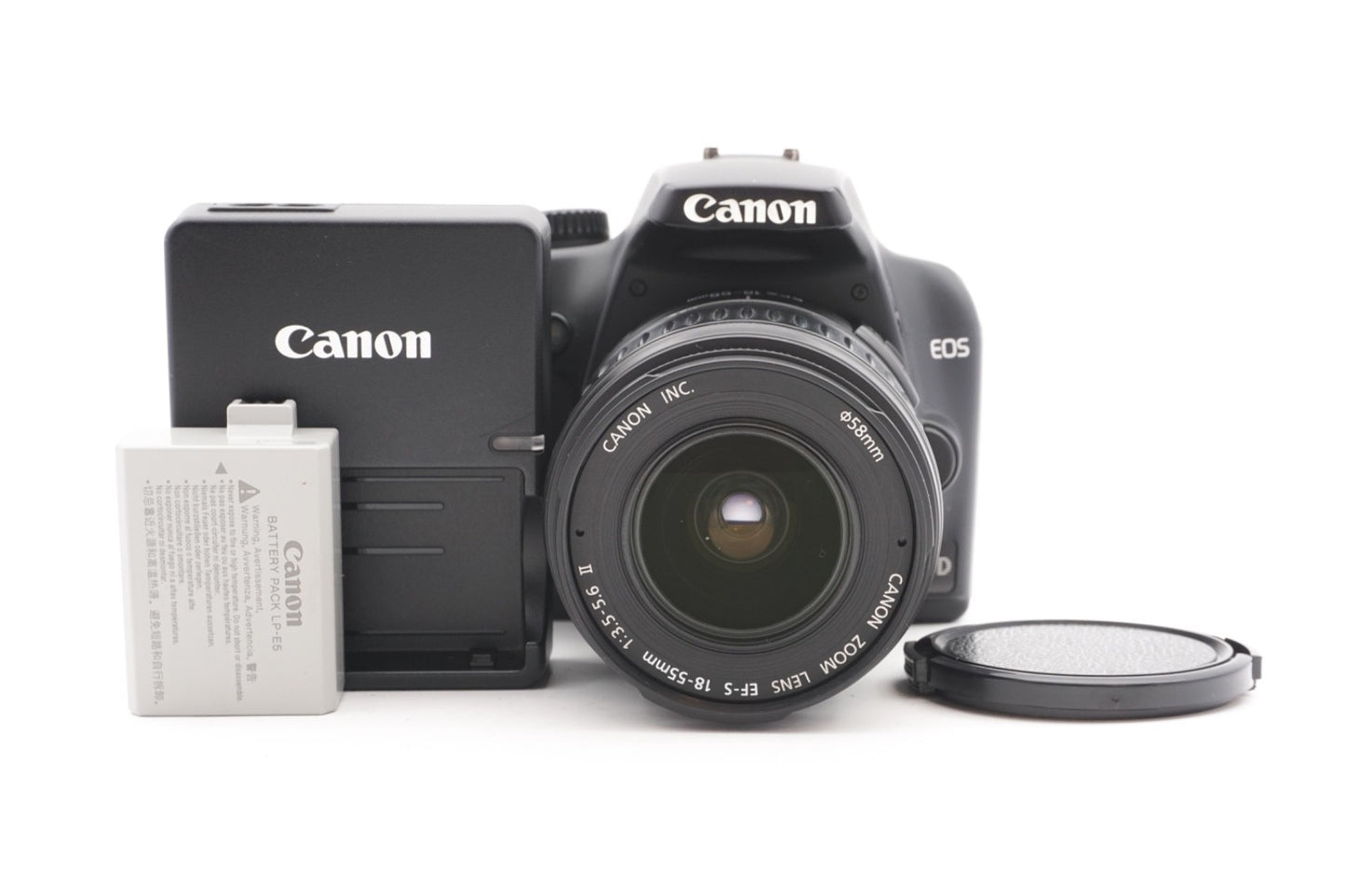 Canon EOS 1000D Digitalkamera + EF-S 18-55mm II Kamera Spiegelreflex Refurbished