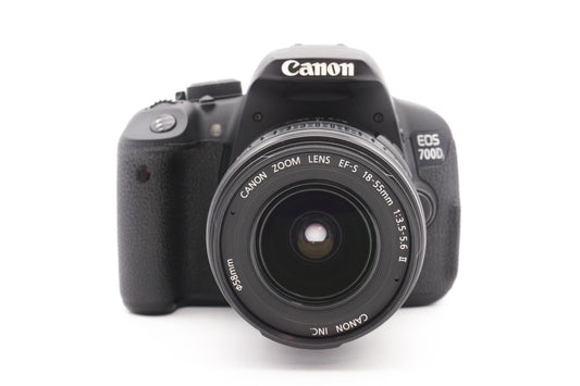 Canon EOS 700D Digitalkamera DSLR Kamera + EF-S 18-55mm II Kit | Refurbished