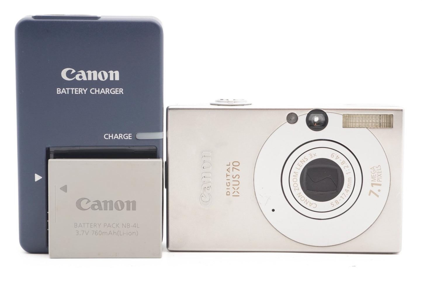 Canon IXUS 70 Digitalkamera Kamera Kompaktkamera Reisekamera – Refurbished