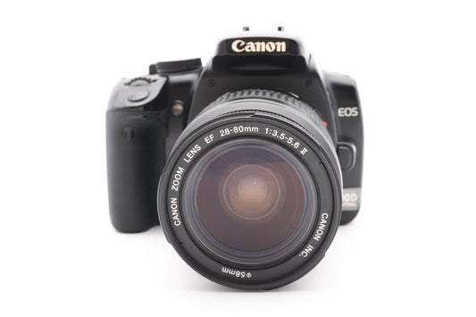 Canon EOS 400D Digitalkamera Kamera DSLR + EF 28-80mm II Lens Kit | Refurbished