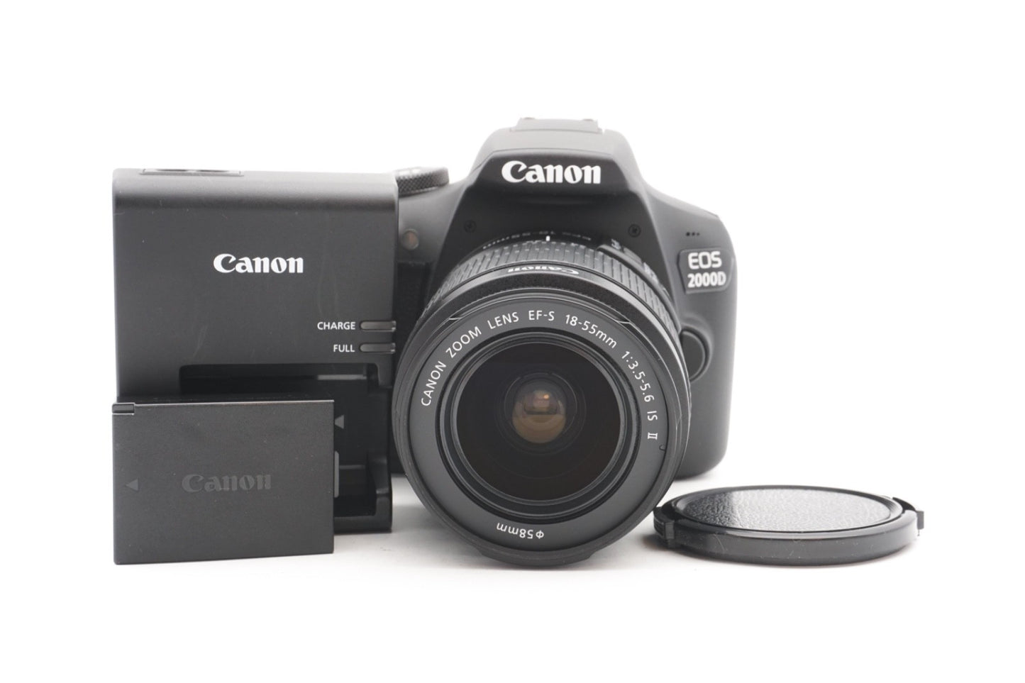 Canon EOS 2000D Digitalkamera + EF-S 18-55mm IS II Kamera DSLR | Refurbished