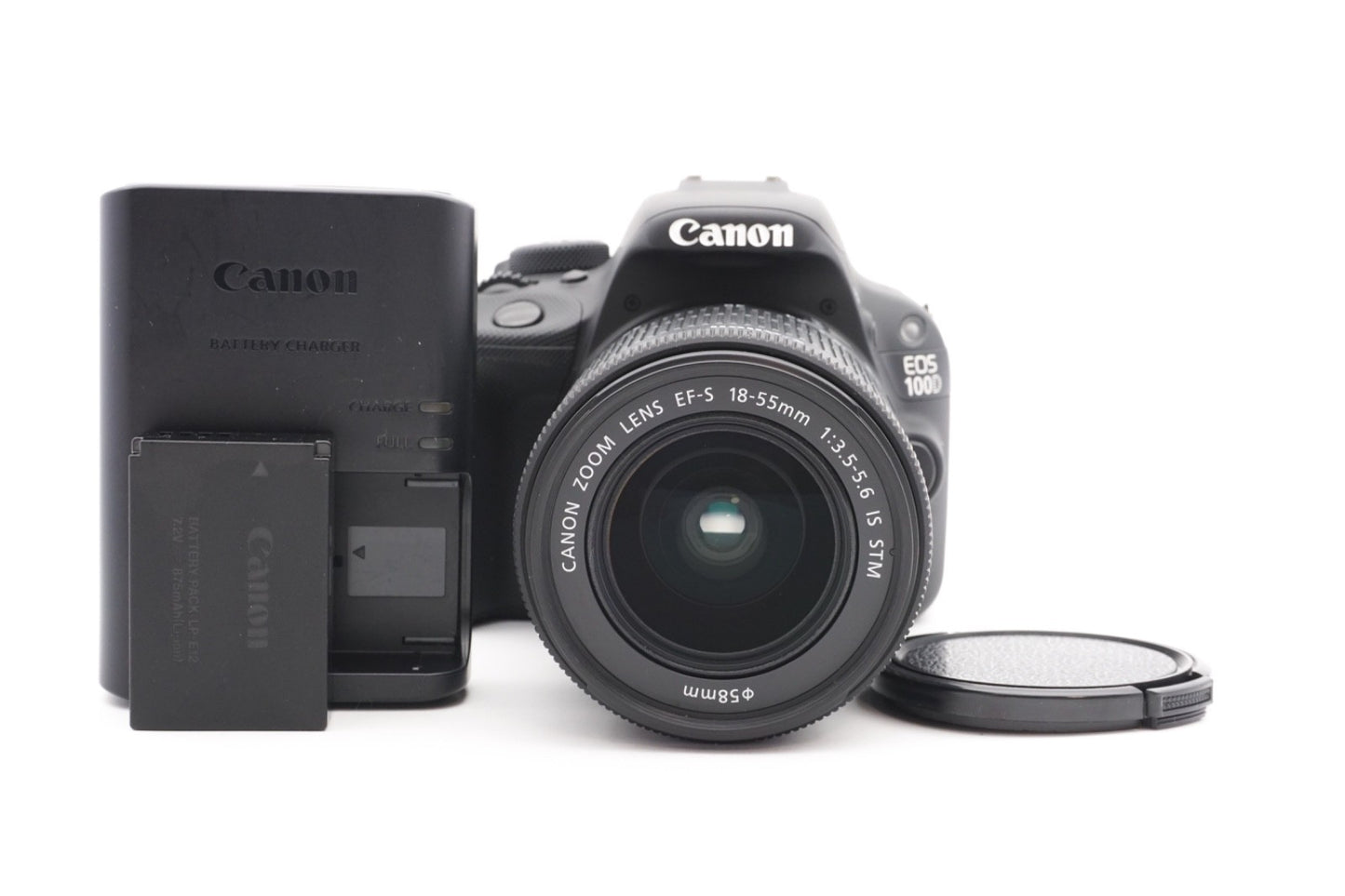 Canon EOS 100D Digitalkamera + EF-S 18-55mm IS STM Spiegelreflex – Refurbished