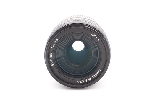 Canon EF-S 55-250mm f4-5.6 IS Zoom Objektiv Tele Lens EOS | Refurbished