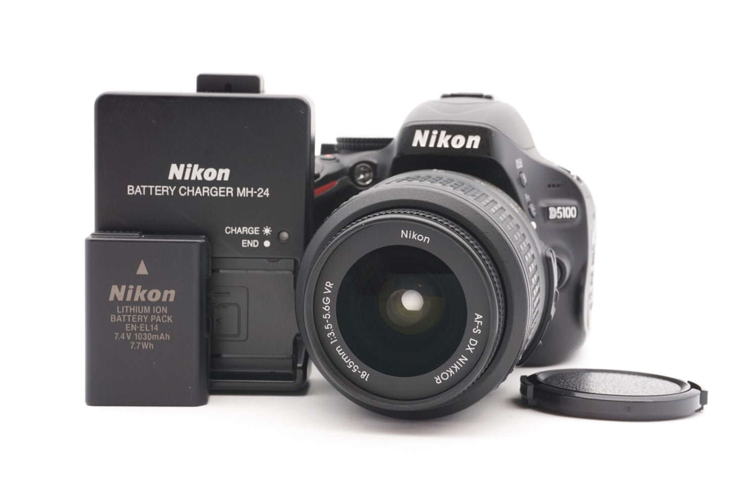 Nikon D5100 Digitalkamera Kamera DSLR + AF-S 18-55mm G VR Objektiv – Refurbished