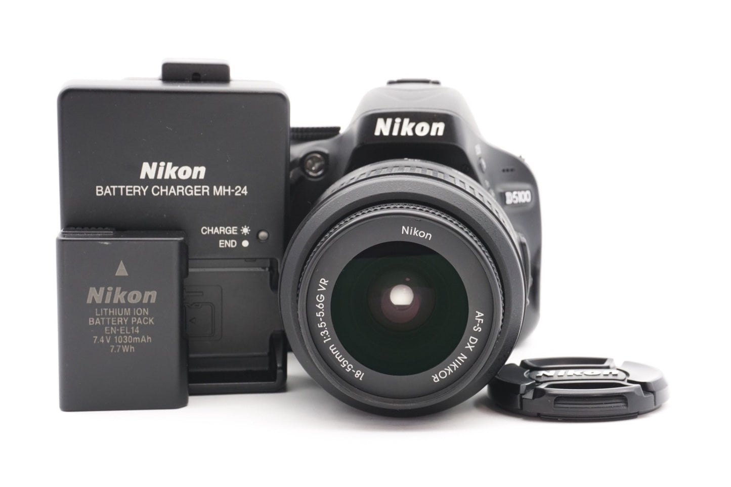 Nikon D5100 Digitalkamera + AF-S 18-55mm G VR Spiegelreflex Kamera – Refurbished