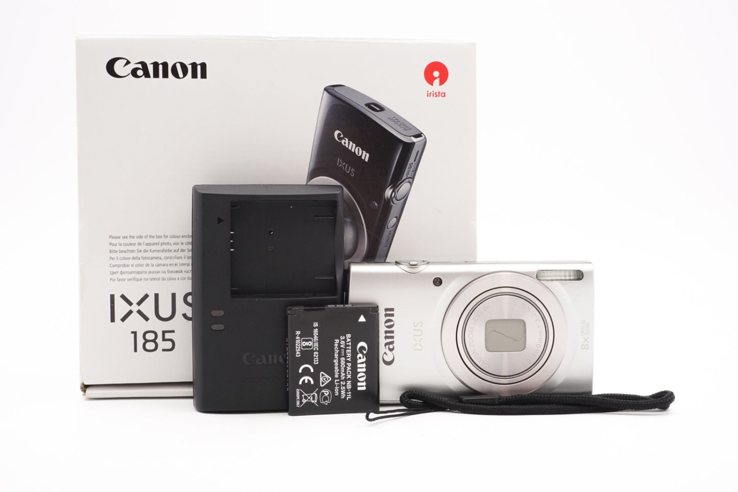 Canon IXUS 185 Digitalkamera Kamera Kompaktkamera Reisekamera Zoom – Refurbished