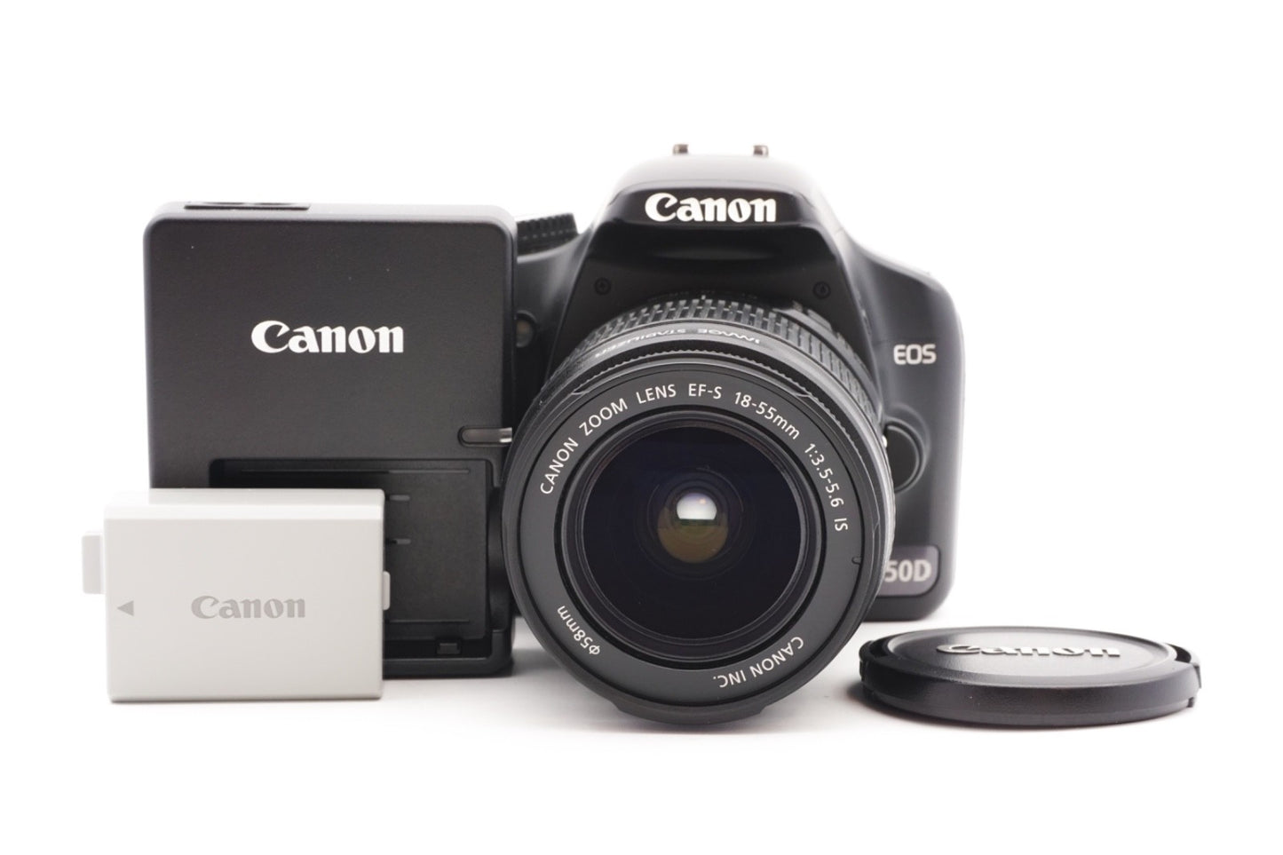 Canon EOS 450D DSLR Digitalkamera Kamera Kit 18-55mm IS Objektiv – Refurbished