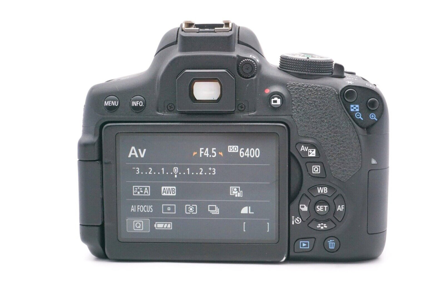 Canon EOS 750D Spiegelreflexkamera DSLR EF-S 18-55mm III Objektiv | Refurbished