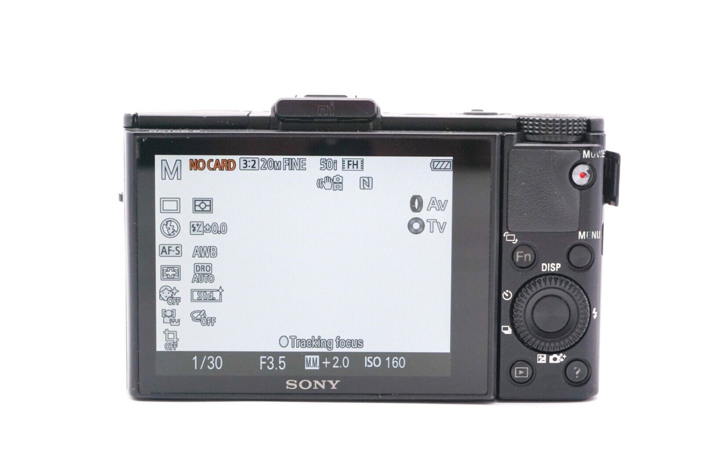 Sony DSC-RX100 II M2 Kamera Kompakt Digitalkamera Reisekamera