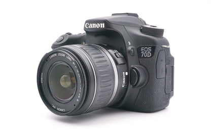 Canon EOS 70D Spiegelreflexkamera DSLR EF-S 18-55mm II Kamera - Refurbished
