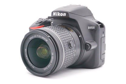Nikon D3500 + AF-P 18-55mm DX G Spiegelreflexkamera DSLR Kamera | Refurbished