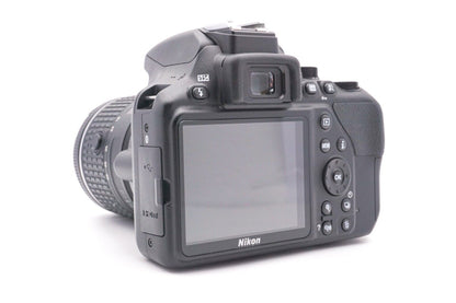 Nikon D3500 + AF-P 18-55mm DX G Spiegelreflexkamera DSLR Kamera | Refurbished