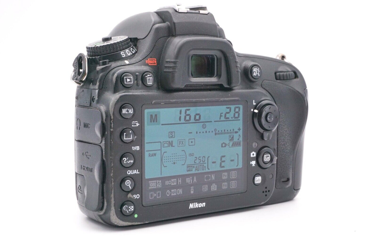 Nikon D610 Body Gehäuse Spiegelreflexkamera 24.3MP DSLR Kamera | Refurbished