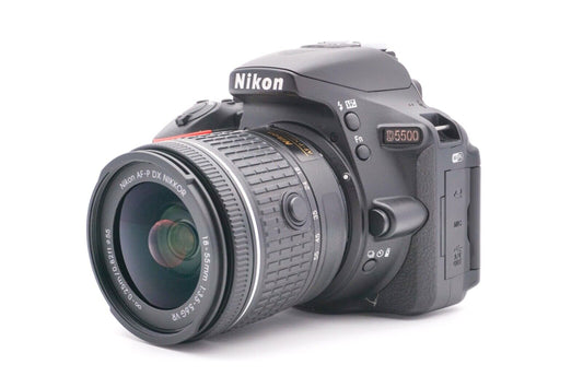 Nikon D5500 DSLR AF-P 18-55mm G VR Spiegelreflexkamera Digital | Refurbished