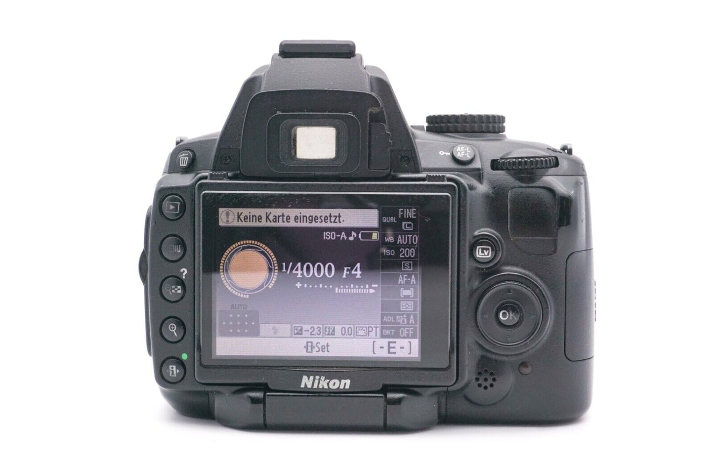 Nikon D5000 AF-S 18-55mm G II VR Objektiv Spiegelreflexkamera DSLR | Refurbished