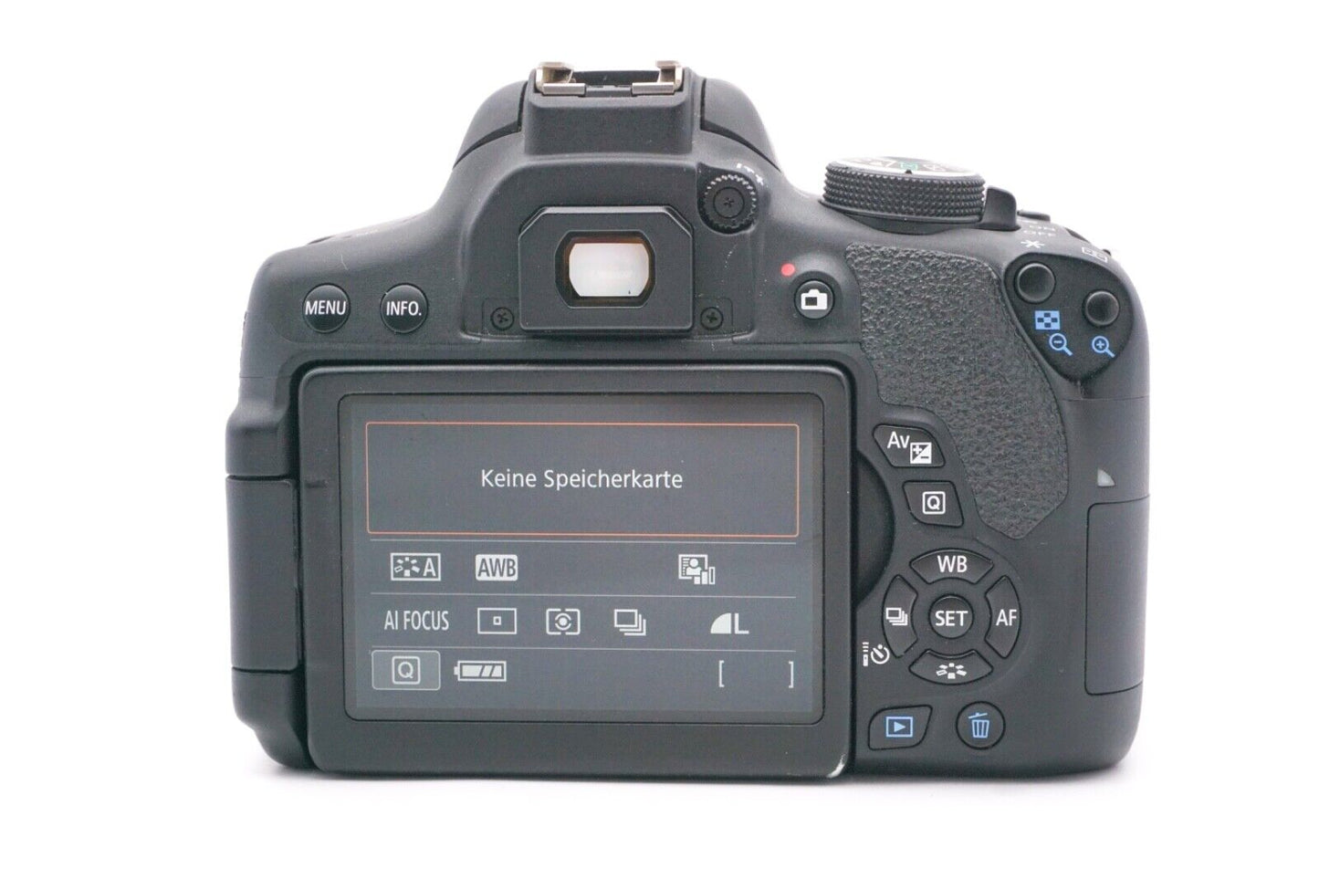 Canon EOS 750D Spiegelreflexkamera DSLR EF-S 18-55mm III Objektiv | Refurbished