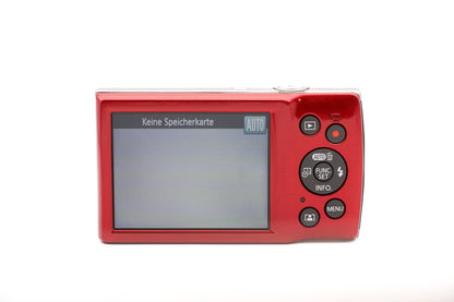 Canon IXUS 185 Digitalkamera Kamera Kompaktkamera Reisekamera Rot | Refurbished