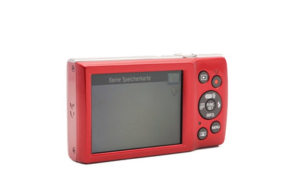 Canon IXUS 185 Digitalkamera Kamera Kompaktkamera Reisekamera Rot | Refurbished