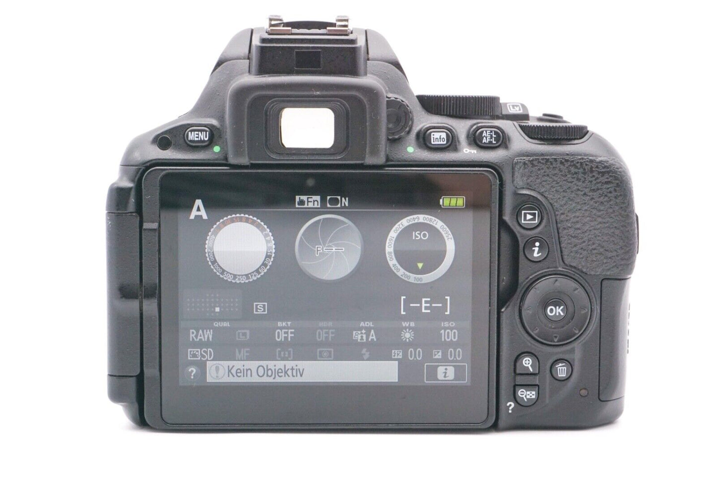 Nikon D5500 DSLR Body Nikon F Spiegelreflexkamera Digital | Refurbished