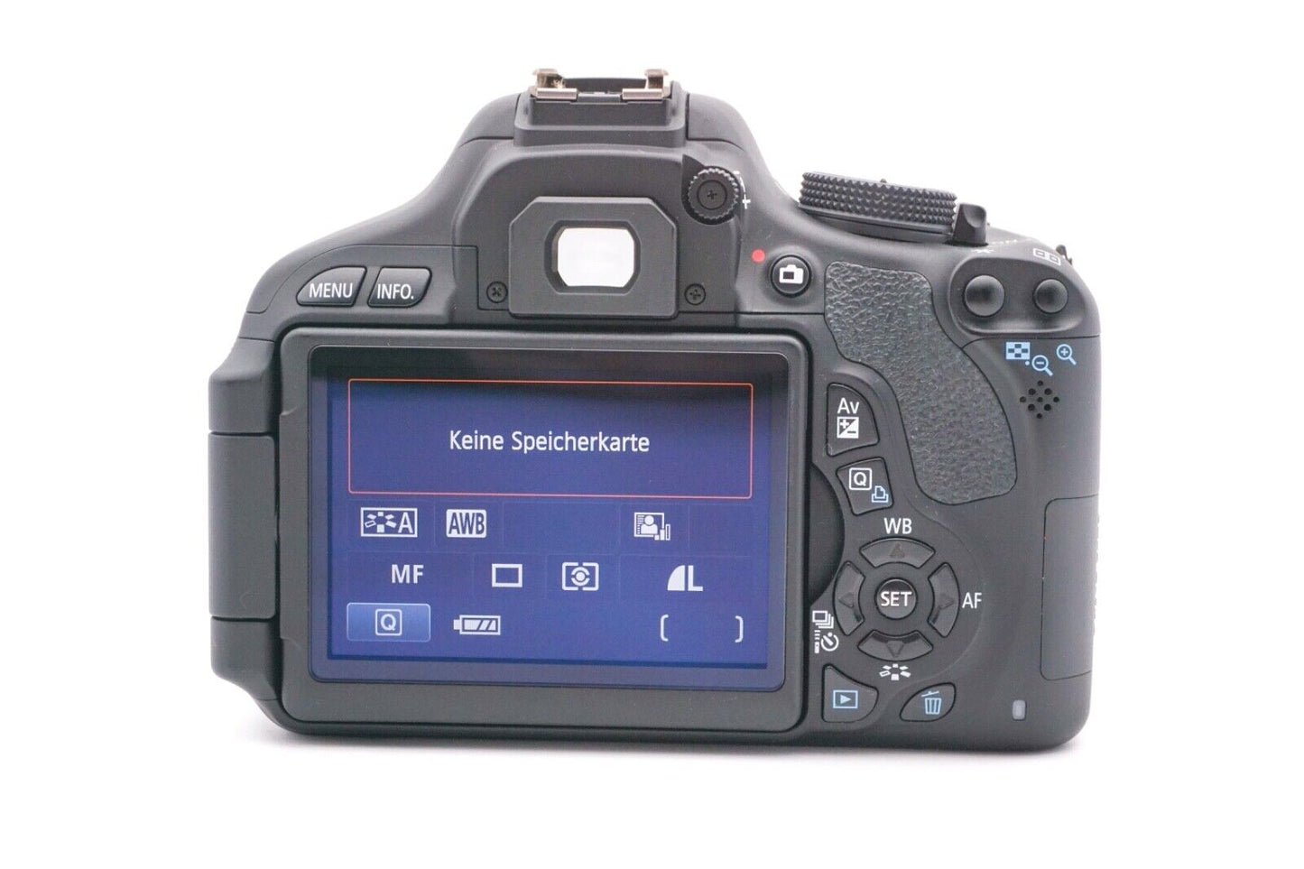 Canon EOS 600D Body Kamera Spiegelreflexkamera DSLR Gehäuse EF | Refurbished