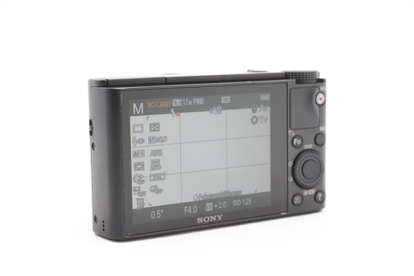 Sony DSC-RX100 Digitalkamera Kamera Kompaktkamera CyberShot Zoom  - Refurbished
