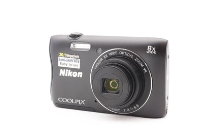 Nikon Coolpix S3700 Digitalkamera Kompaktkamera Kamera 8x Zoom – Refurbished
