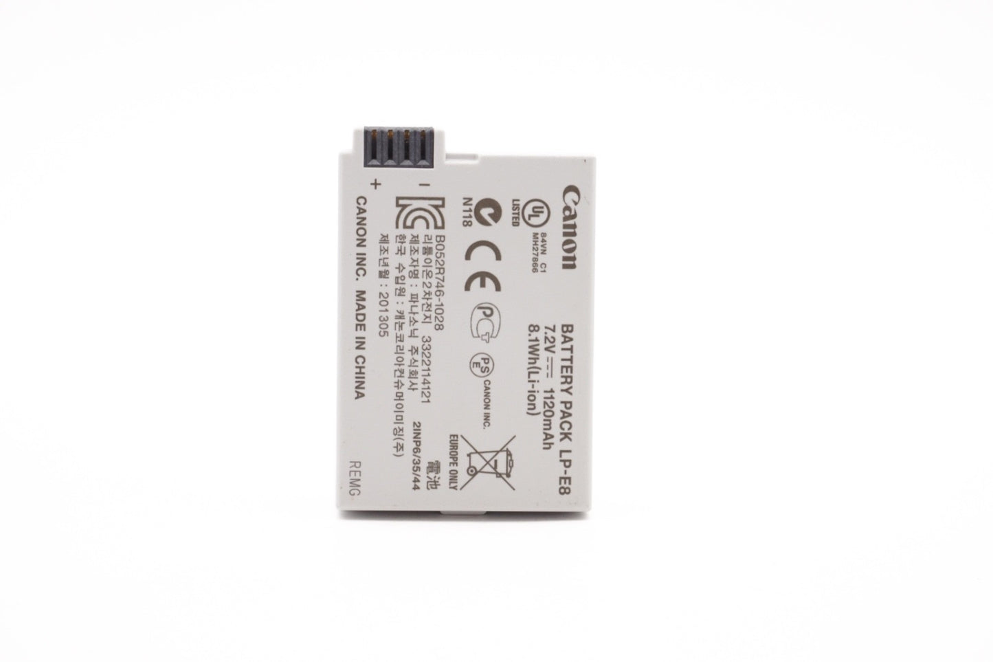 Original Akku Canon LP-E8 für EOS 550D 600D 650D 700D Digitalkamera DSLR Battery