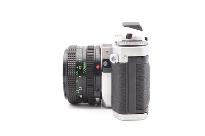 Canon AV-1 Kamera analoge Spiegelreflexkamera SLR + 35mm Objektiv - Gewartet