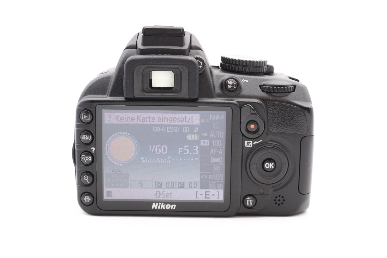 Nikon D3100 Digitalkamera Kamera DSLR + AF-S DX 18-55mm G VR Kit | Refurbished