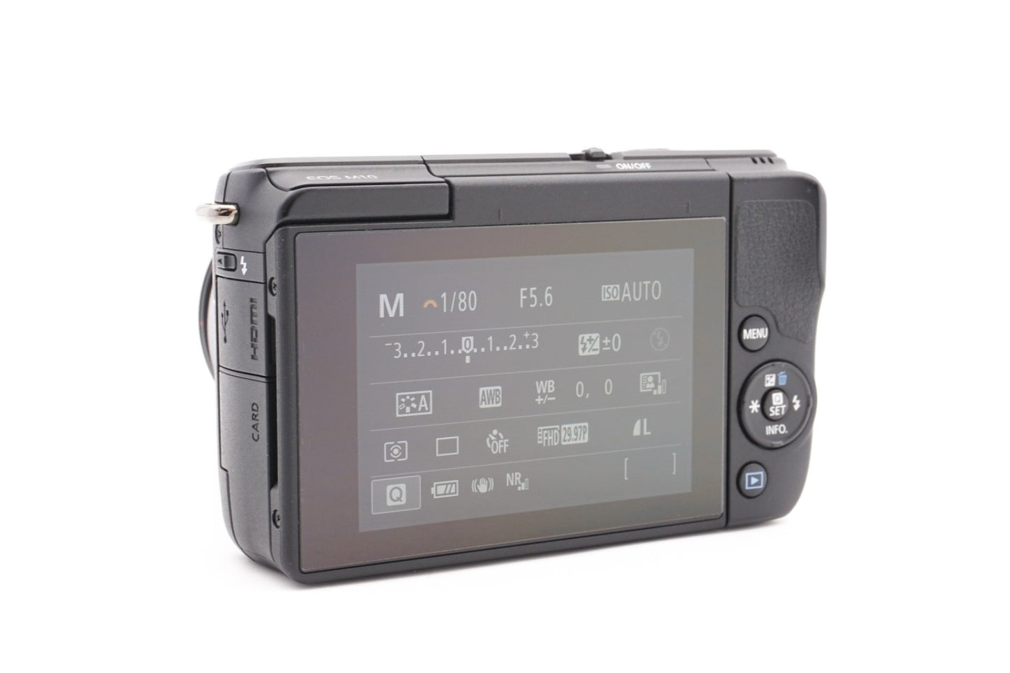 Canon EOS M10 Systemkamera Digitalkamera Kamera Kit 15-45mm Lens – Refurbished