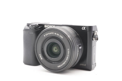 Sony Alpha a 6000 Digitalkamera spiegellose Kamera Sony E 16-50mm | Refurbished